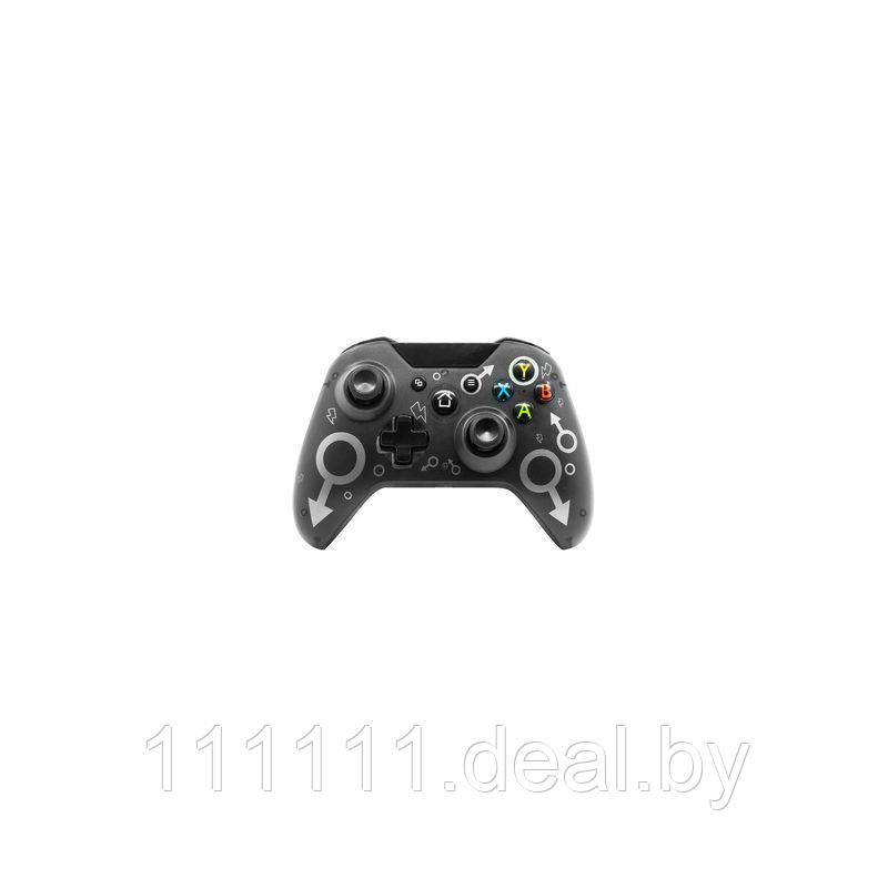 БЕСПРОВОДНОЙ ГЕЙМПАД N-1 ДЛЯ XBOX ONE/PC/PLAYSTATION 3 «ЧЕРНЫЙ» - фото 1 - id-p140332203