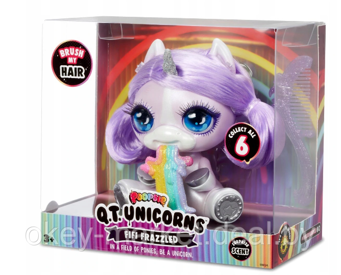 Игровой набор Единорог Poopsie Q.T. Unicorn W1 Fifi Fraxxled Фифи Фразлд 573685 - фото 2 - id-p140345056