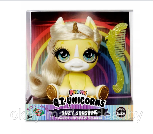 Игровой набор Единорог Poopsie Q.T. Unicorn W1 Suzy Sunshine Сьюзи Саншайн 573654