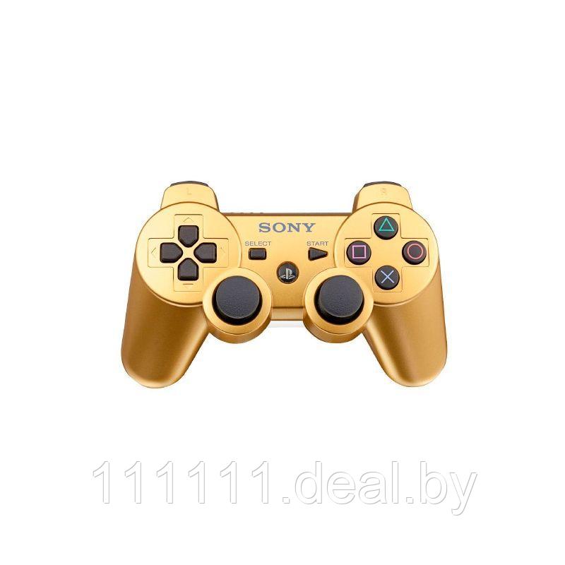 Геймпад Playstation 3/PC Золотой (Gold) - фото 1 - id-p140345097