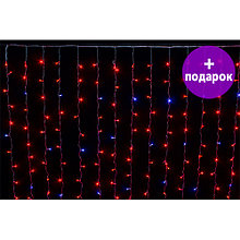 Гирлянда штора Winner Light 2*3 м красный 320 LED