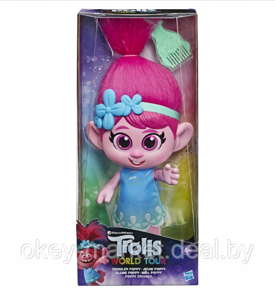 Hasbro Trolls Little Dancers - кукла-малышка Poppy E6715 - фото 1 - id-p140345312