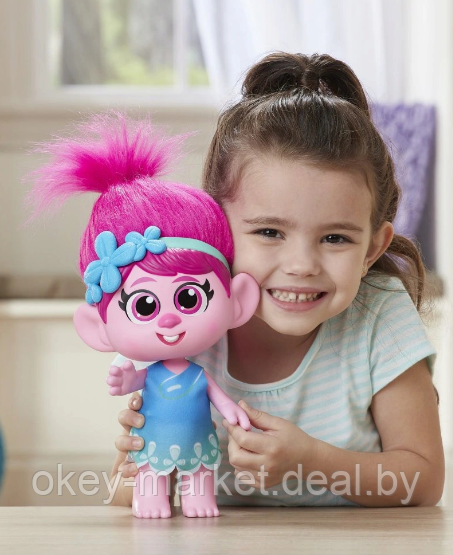 Hasbro Trolls Little Dancers - кукла-малышка Poppy E6715 - фото 3 - id-p140345312