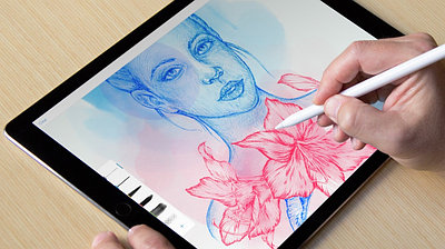 Обучение, курсы рисования на iPad. Художник.