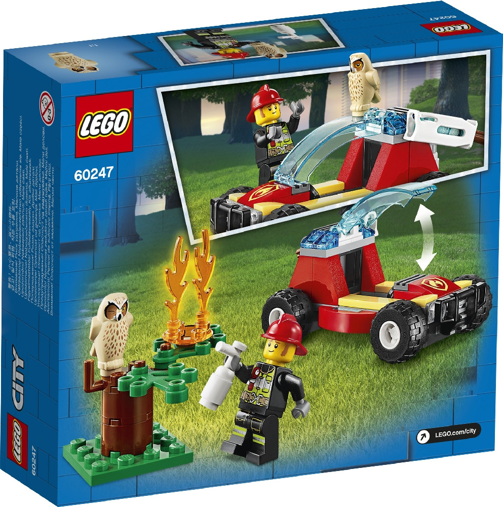 Конструктор Лего 60247 Лесные пожарные