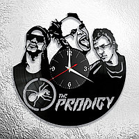 Оригинальные часы из виниловых пластинок "The Prodigy" версия 1