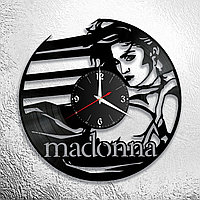 Часы из виниловой пластинки "Мадонна" версия 2
