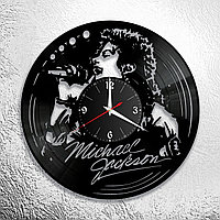 Часы из виниловой пластинки "Майкл Джексон" версия 1