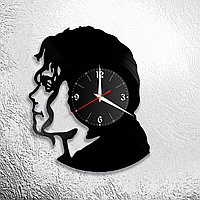 Оригинальные часы из виниловых пластинок "Майкл Джексон" версия 3