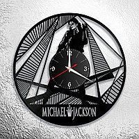 Оригинальные часы из виниловых пластинок "Майкл Джексон" версия 4