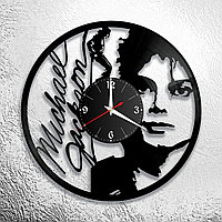 Оригинальные часы из виниловых пластинок "Майкл Джексон" версия 5