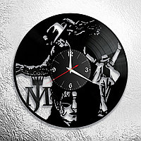 Часы из виниловой пластинки "Майкл Джексон" версия 8