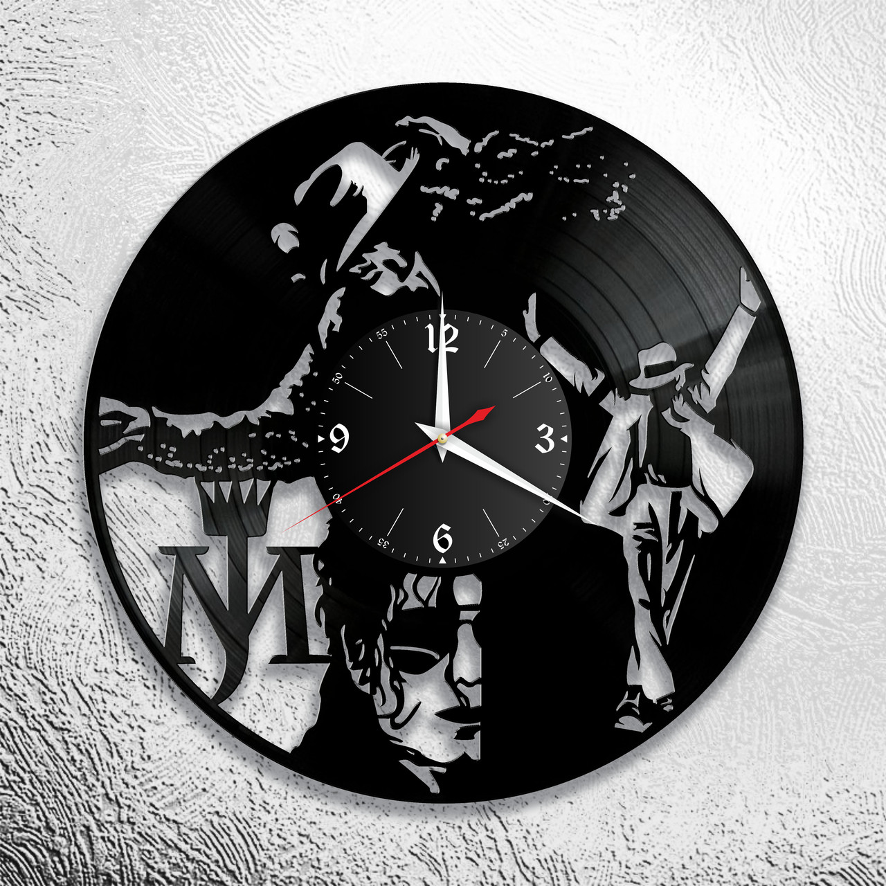 Часы из виниловой пластинки "Майкл Джексон" версия 8, фото 1