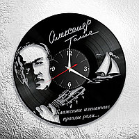 Оригинальные часы из виниловых пластинок "Александр Галич " версия 1