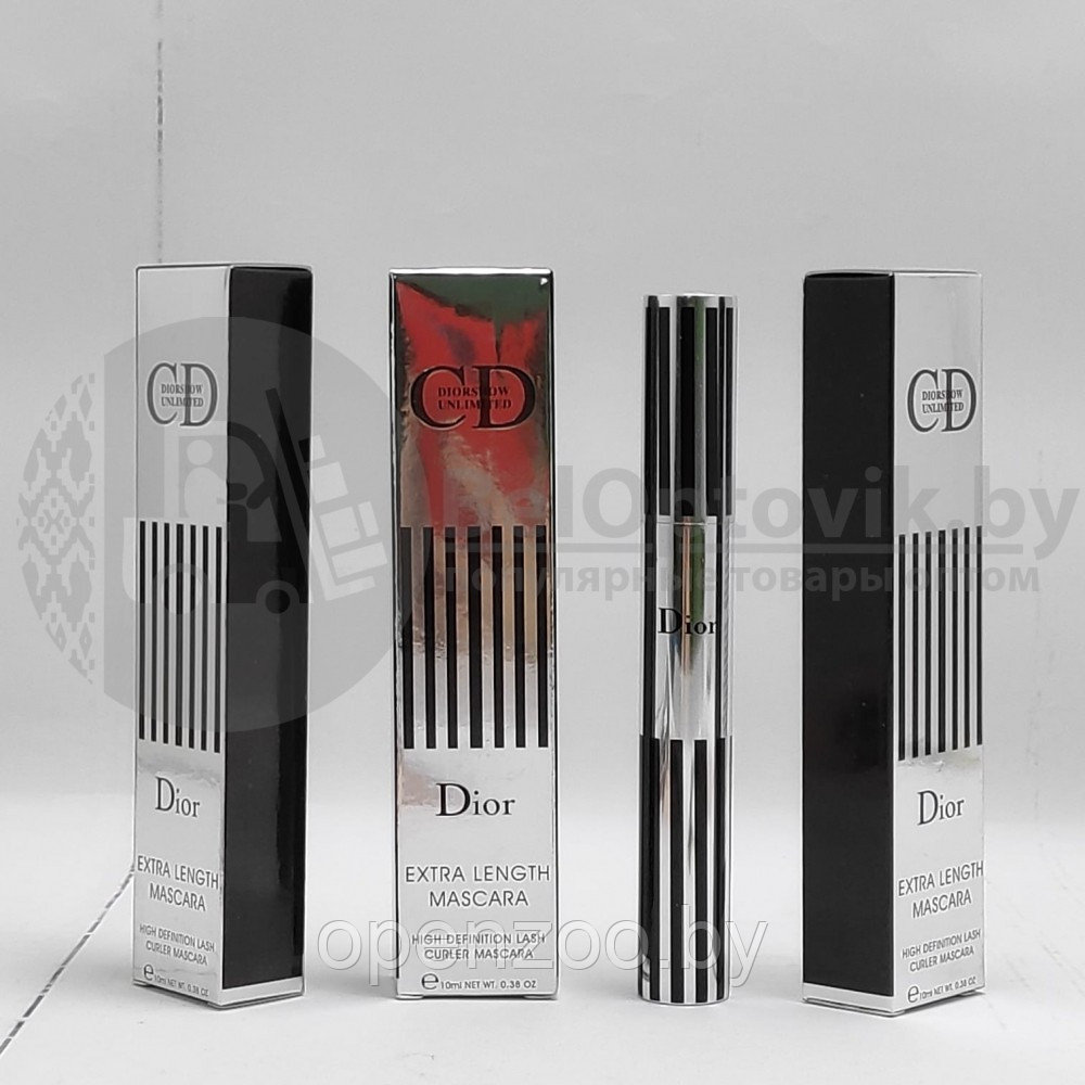 Ликвидация Подкручивающая тушь для ресниц Dior extra length Mascara, 10 ml - фото 3 - id-p140348720