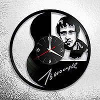 Часы из виниловой пластинки "Высоцкий" версия 3