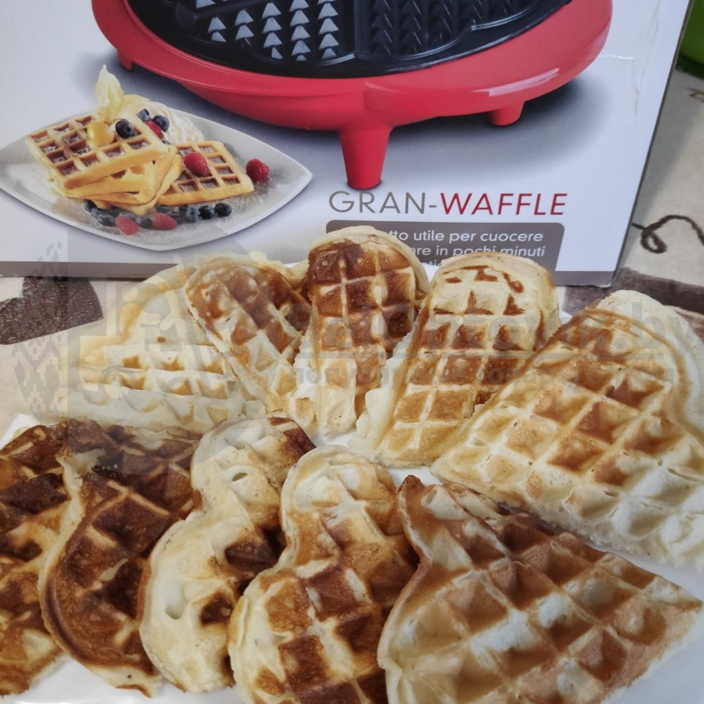 Оригинальное долговечное покрытие Прибор для приготовления домашних вафель (вафельница) MAX Grand Waffle - фото 2 - id-p140349673