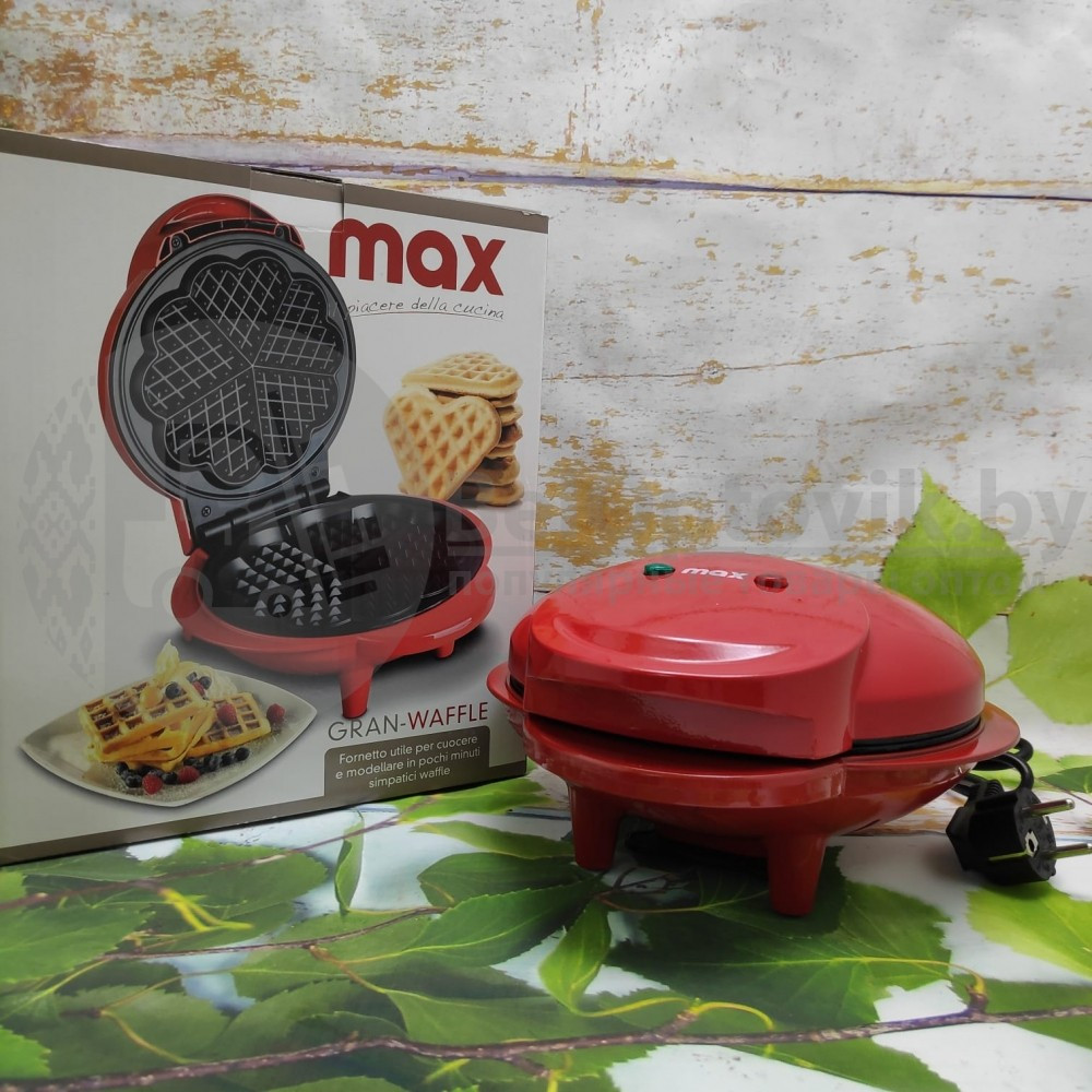 Оригинальное долговечное покрытие Прибор для приготовления домашних вафель (вафельница) MAX Grand Waffle - фото 6 - id-p140349673