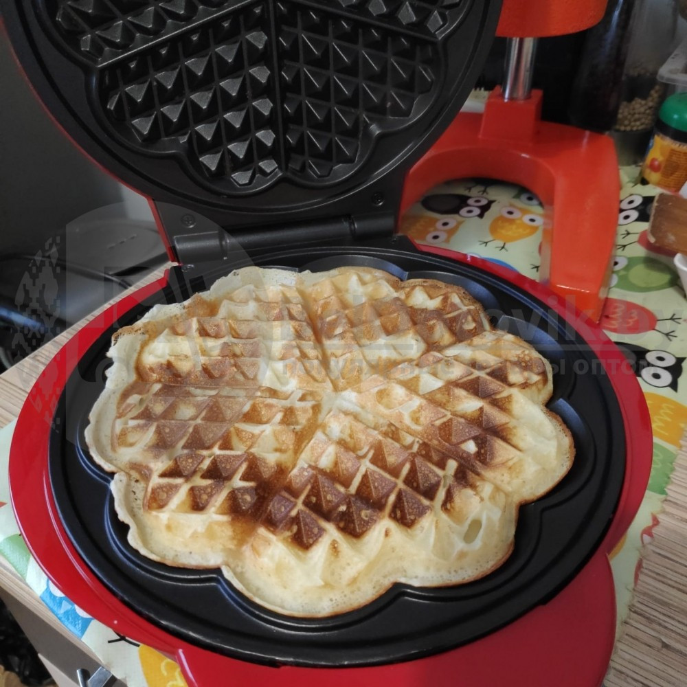 Оригинальное долговечное покрытие Прибор для приготовления домашних вафель (вафельница) MAX Grand Waffle - фото 10 - id-p140349673