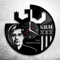 Часы из виниловой пластинки "НРМ" версия 1