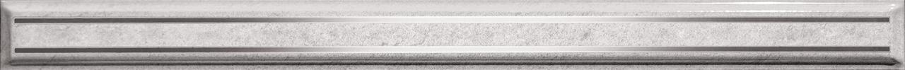Керамическая плитка бордюр Zelandia grey 2.8x36