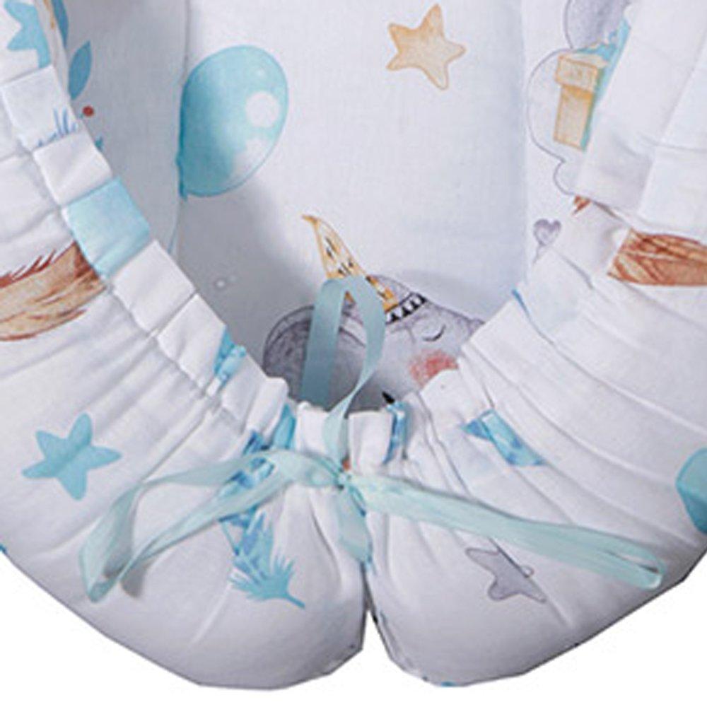 BAMBOLA Матрасик для новорожденных ГНЕЗДЫШКО Воздушные шары 296 - фото 3 - id-p140360485