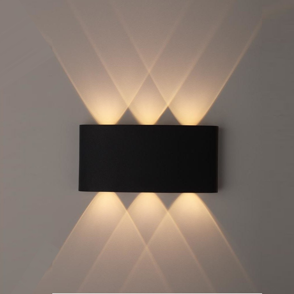 Светильник ЭРА WL12 BK Декоративная подсветка светодиодная 6*1Вт IP 54 черный - фото 1 - id-p140361510