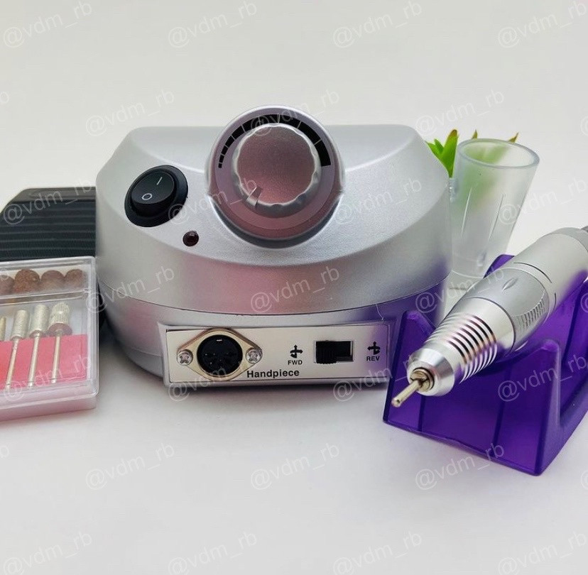 Аппарат для маникюра и педикюра Nail Drill ZS-601 65Ватт 45.000 об. (серебро)