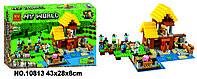 Конструктор Bela Minecraft 10813 "Фермерский коттедж" 560 деталей