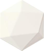 Керамическая плитка Origami white hex 11x12.5