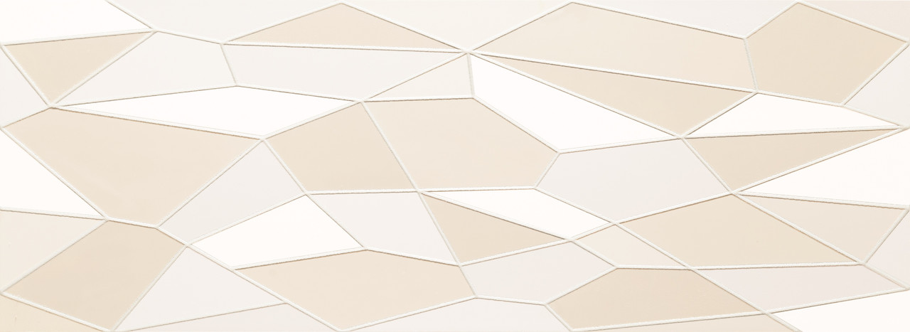 Керамическая плитка декор Origami white 32.8x89.8