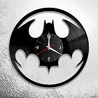 Оригинальные часы из виниловых пластинок "Бетмен" версия 4