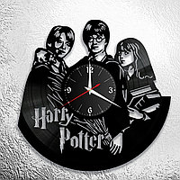 Часы из виниловой пластинки  "Гарри Поттер" версия 2
