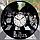 Часы из виниловой пластинки  "Мастер и Маргарита"  версия 1 циферблат, фото 7