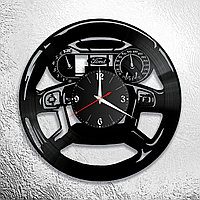 Часы из виниловой пластинки  "Ford " версия 1 Приборная панель