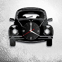 Часы из виниловой пластинки  "Авто" версия 1