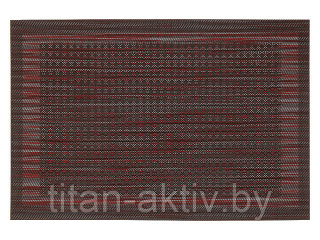 Салфетка сервировочная, текстилен, ""HomeArt-3"", 45х30 см, красная, PERFECTO LINEA (ОТГРУЗКА ТОЛЬКО - фото 1 - id-p139821896