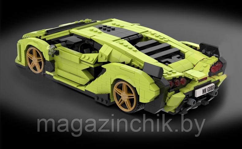 Конструктор Lamborghini Sian, 1133 дет., MOULD KING 10011 - фото 3 - id-p140383549