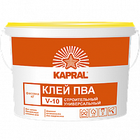 Клей ПВА "Кapral V-10", ведро 3 л (3 кг)