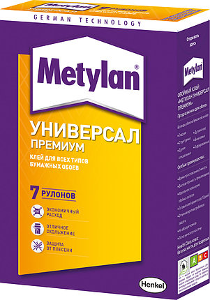 Обойный клей hk "METYLAN (И1) универсал премиум" 250г 586526, фото 2