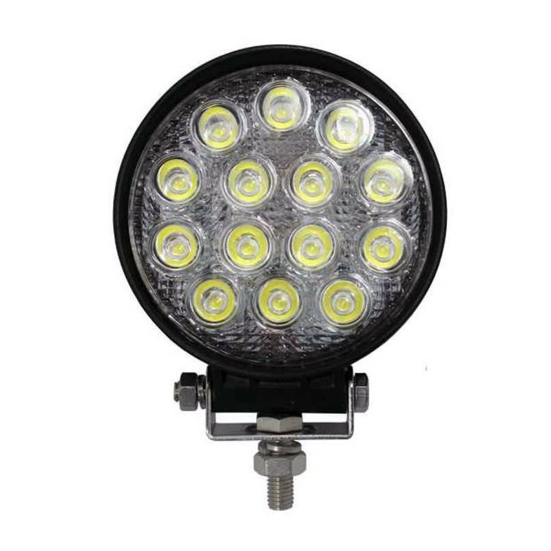 Фара дополнительная круглая AE42R-14LED-42HC (14 диодов, 12/24 V)