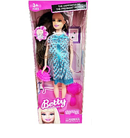 Кукла Betty беременная с аксессуарами, рост куклы 28 см,арт.8213-1