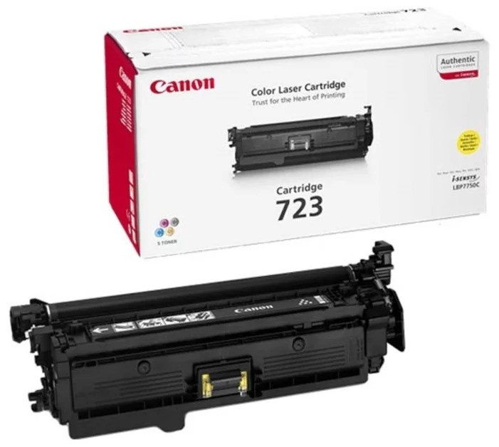 Картридж 723Y/ 2641B002 (для Canon i-SENSYS LBP7750) жёлтый