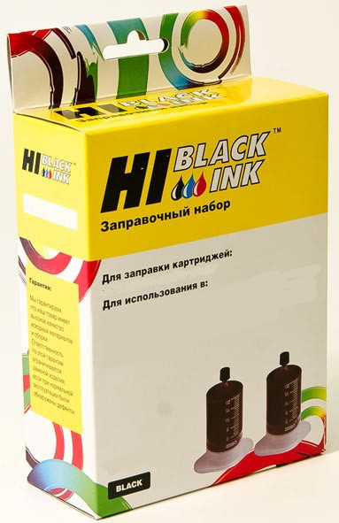 Заправочный набор HP DJ 2515/ 3515 (Hi-Black) CZ101AE, Black, 2x30мл