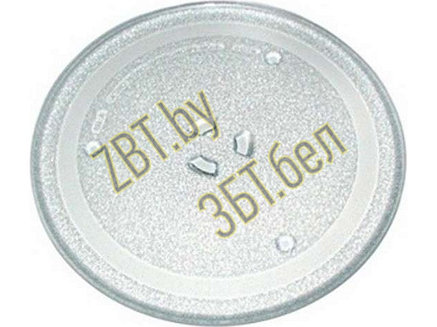 Универсальная стеклянная тарелка для микроволновой печи Samsung 95pm16 (255mm, DE74-00027A, MCW014UN, MA0115W), фото 2