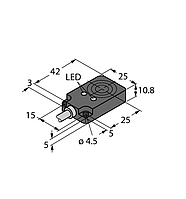 Датчик индуктивный TURCK Bi8U-Q10-AP6X2