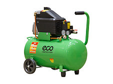 Компрессор ECO AE-501-4 (260 л/мин, 8 атм, коаксиальный, масляный, ресив. 50 л, 220 В, 1.80 кВт) (AE-501-4), фото 2