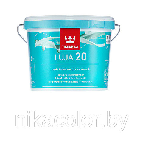 Тиккурила Tikkurila Luja Луя 20 покрывная краска 9л База С