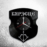 Оригинальные часы из виниловых пластинок  "Брест" версия 1