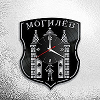 Часы из виниловой пластинки  "Могилев" версия 1